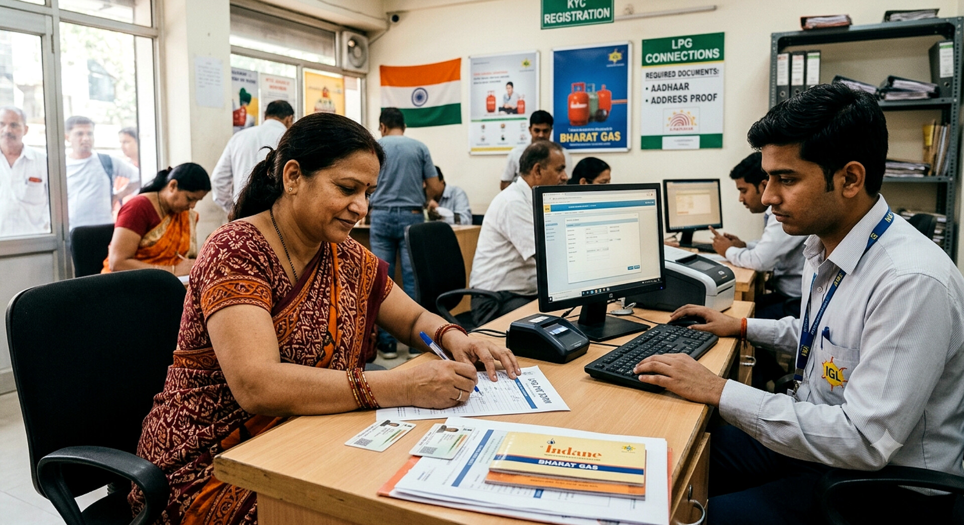 LPG Gas e-KYC