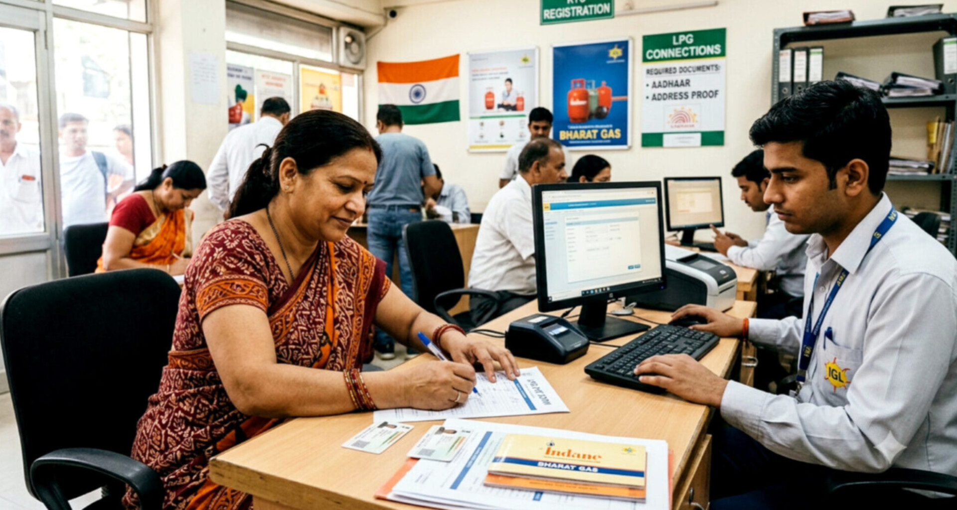 LPG Gas e-KYC 